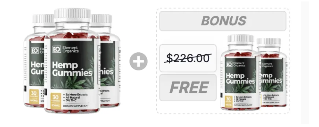 element organics hemp gummies